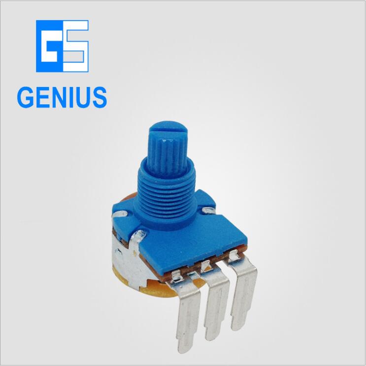 R1613S塑膠電位器 單聯(lián)電位器 帶開關(guān)電位器 旋轉(zhuǎn)電位器