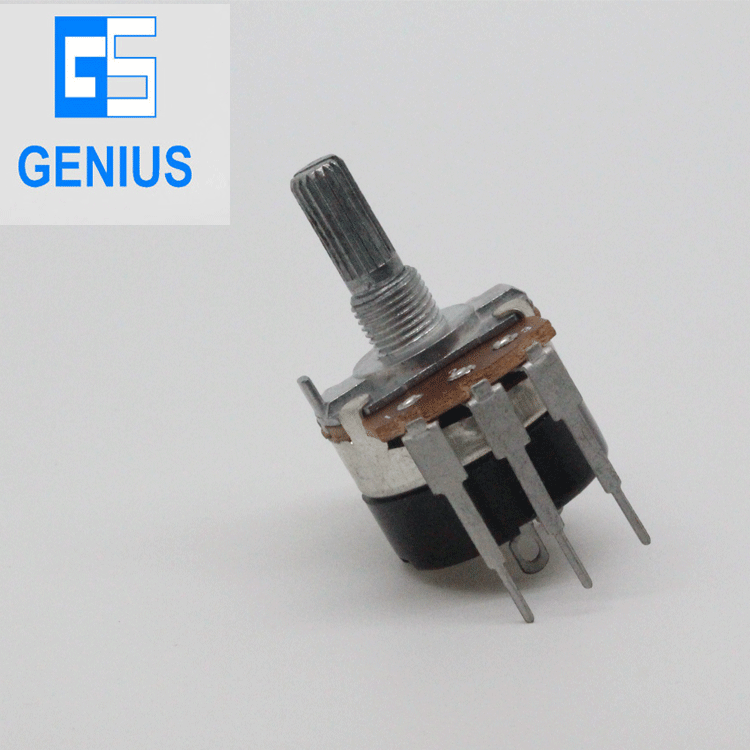 R2430S 長柄 3A大電流 旋轉(zhuǎn)電位器 調(diào)光電位器