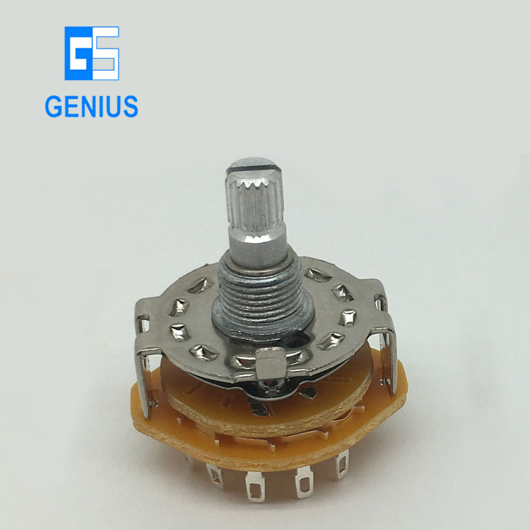SR25波段開關(guān) 調(diào)溫開關(guān) 調(diào)速開關(guān) 精靈電子專供 旋轉(zhuǎn)開關(guān)