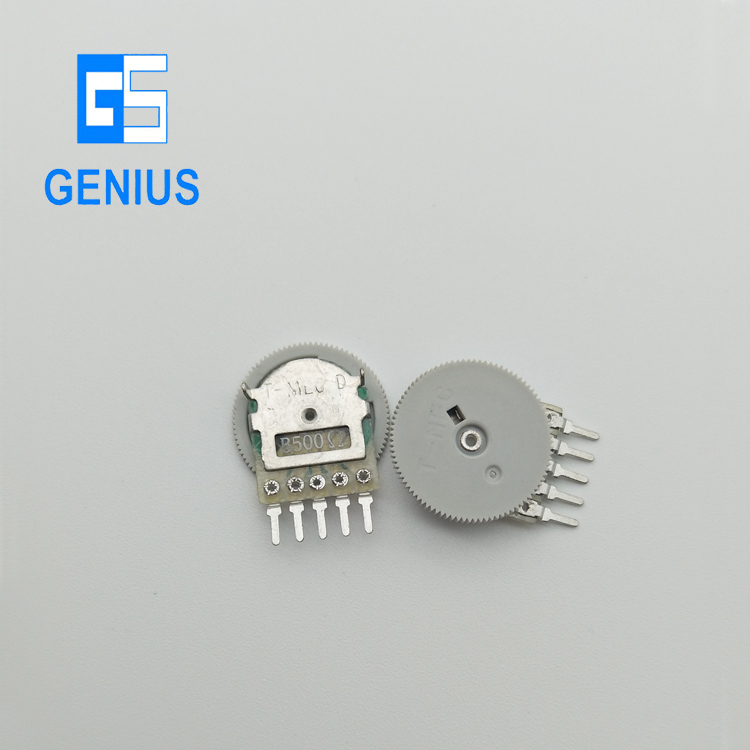 耳機(jī)用電位器 波盤(pán)電位器 碳膜 轉(zhuǎn)盤(pán)電位器 京倫電子直銷 雙聯(lián)